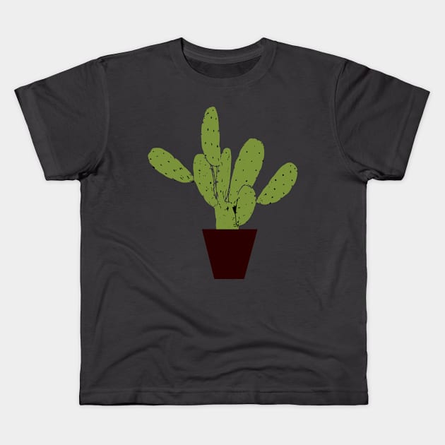 cactus Kids T-Shirt by sableak